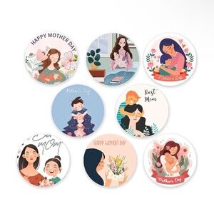 Mother's Day Stickers - Set of 500